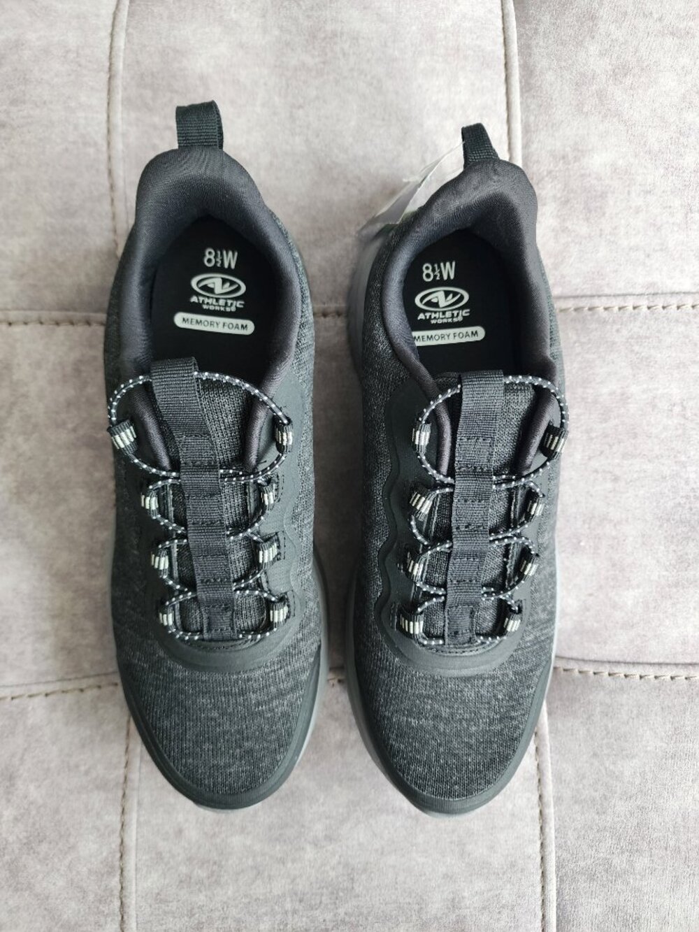 NWT Athletic Works Men's Rudy Low-Top Wide Width Sneakers Size 8.5W - Picture 3 of 8